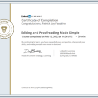 Editing and Proofreading Made Simple