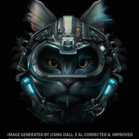 Prompted AI art (DALLE2), improved with P