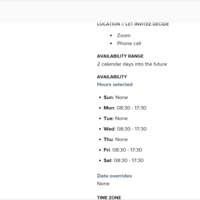Appointment Scheduling