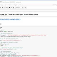 Mastodon Scraper | Efficient Data Extraction from Mastodon