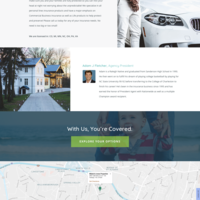 WordPress X Theme Website for Fletcher Insurance Group