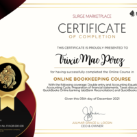 Surge Gold Certficate_Online Bookkeeping