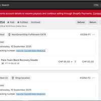 Shopify back-end Admin