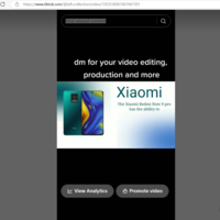 video advertisement of xiaomi product.