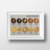 Infographics - 50 Best Beers 