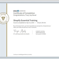 Shopify Essential Training 