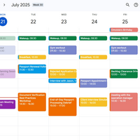 Calendar Management