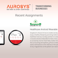Healthcare android Wearable