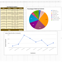 MS Excel with Chart
