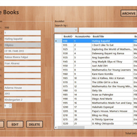 GUI - Christian Vision School Computerized Library System