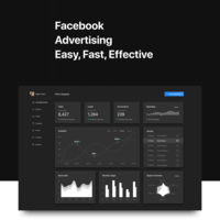 Leadza Dark Dashboard