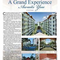 A full page feature on Grand Land Inc.'s prime developments