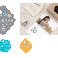 Visual identity for Halcyon Beads