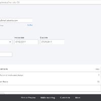 Creating Invoice using Quickbooks Online