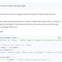 Asked to code