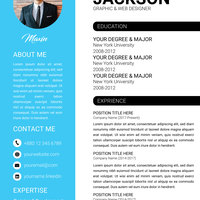  modern resume design
