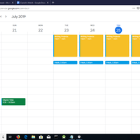 Calendar Manging
