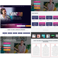 MIND YOUR BUSINESS PODCAST WEBSITE
