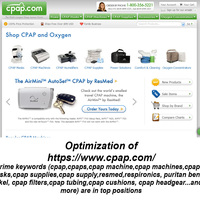 Ranking and Traffic Generation for Cpap