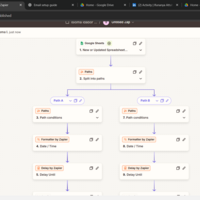 Automating repetitive task via Zapier