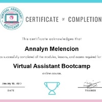 VA Certificate 
