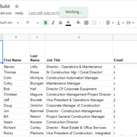 List Building Project
