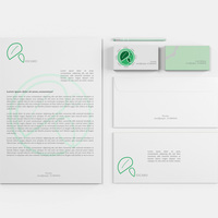 Logo design with mockup