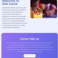 Kids Castle - WordPress Development