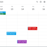 calendar management using google calendar
