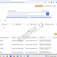 Company intelligence & funding-based leads