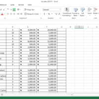Ms Excel