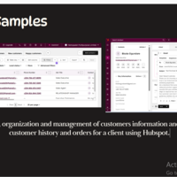 management of customers information