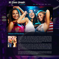 DJ Website for Steve Bennis