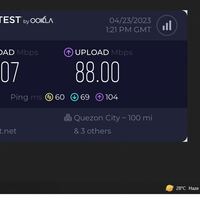 Speedtest as of April 23, 2023