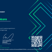 ALX virtual Assistant certificate 