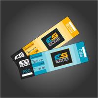 Merchandising for ES Edge - tournament tickets