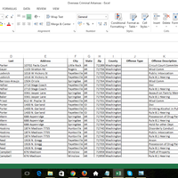 Transfer files from pdf to excel