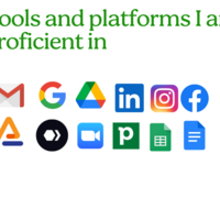 TOOLS AND PLATFORMS I AM POFICIENT IN