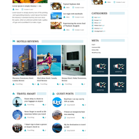 WordPress Mag theme design