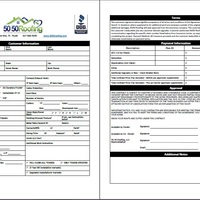 Fillabe form in Word and PDF format