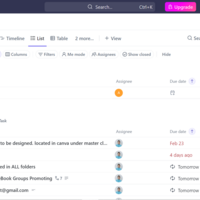 Project Management Tool - Clickup