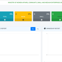 Dashboard of the SMEs