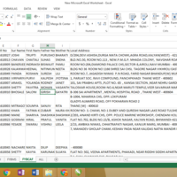 DATA ENTRY IN EXCEL