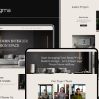 Figma Project Web Design (Home Interior Website)