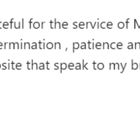 Client Testimony - Palmina