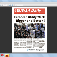 I successfully wrote content for and European event