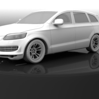 Audi Q7 render