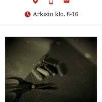 A picture of my website i built www.ompelupalvelu.net