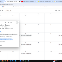 Scheduling (Google Calendar