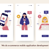e-commerce mobile application development